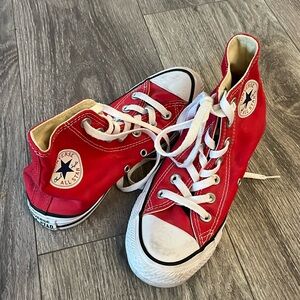 Red converse
